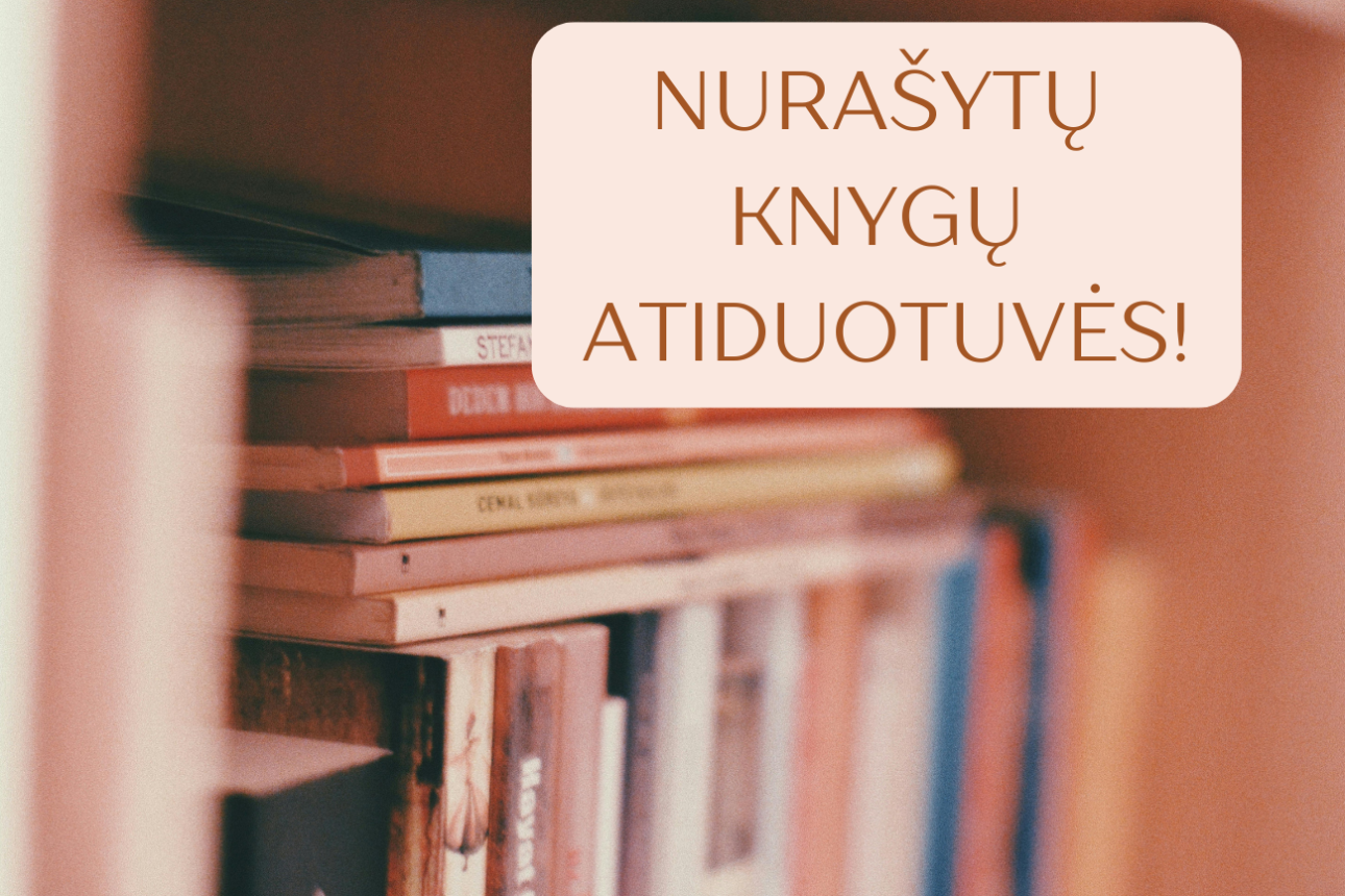 Vasarį bibliotekoje ir vėl laukia nurašytų knygų atiduotuvės!